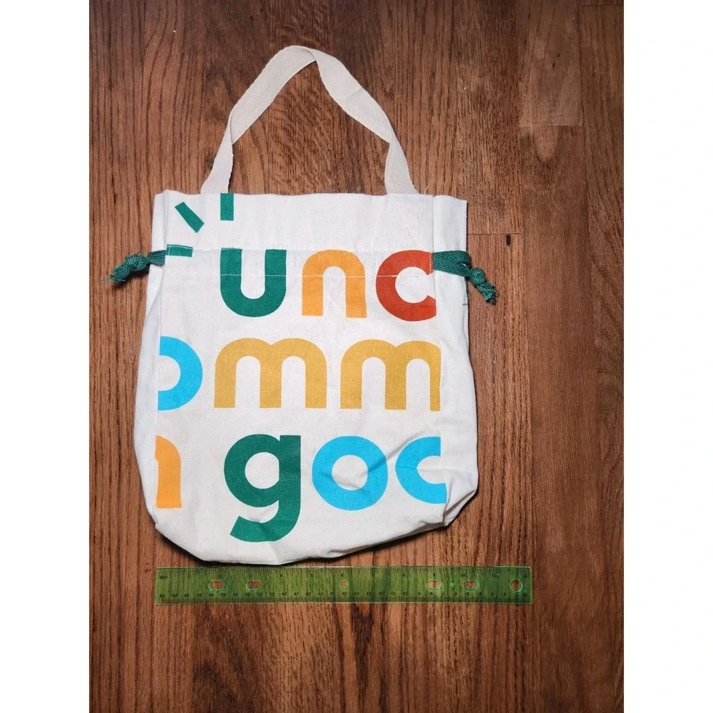Small Uncommon‎ Goods Canvas Drawstring Tote Bag